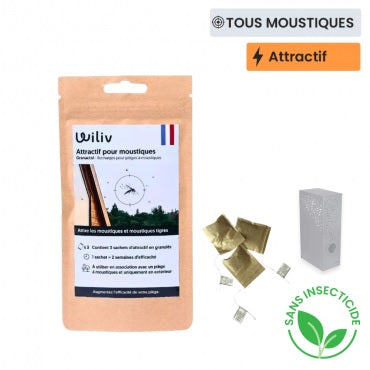 Attractif exclusif pour piège Boîte à moustique Wiliv - WL005